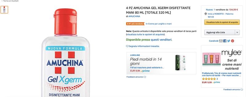 Prezzi alle stelle per chi vuole comprare mascherine e gel antibatterici 2