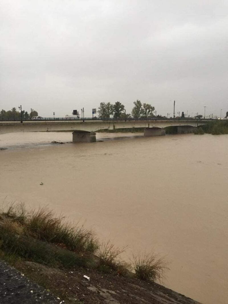 Maltempo in Veneto. Ponte della Priula: crolla il ponte 5