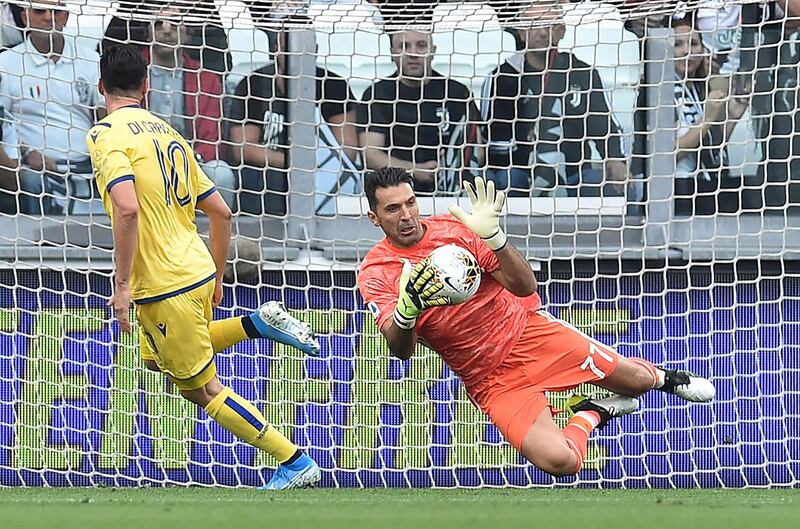 Buffon Juventus Verona 2019
