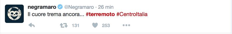 Terremoto e vip, le reazioni social 17