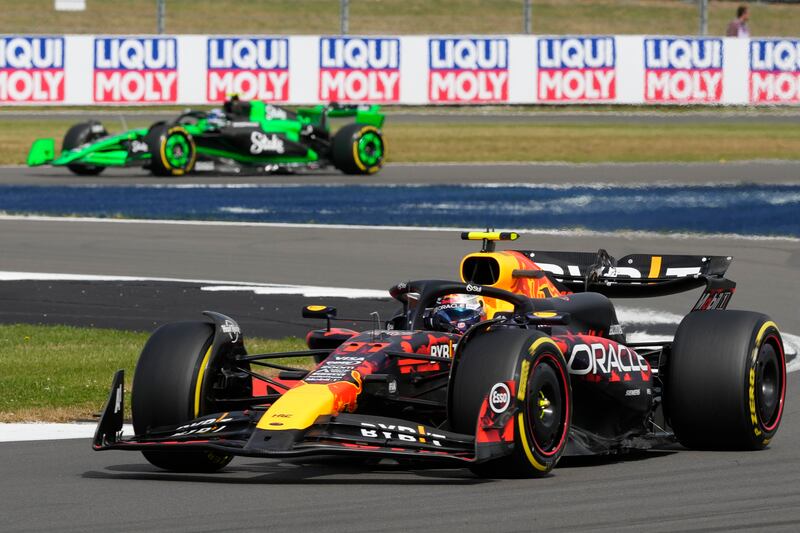 F1 Inghilterra FP2 Perez