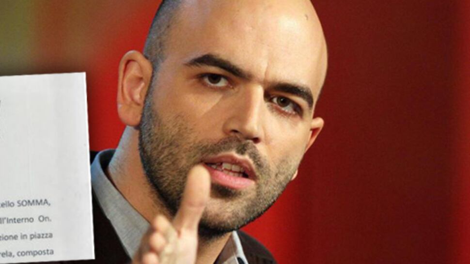 Saviano è nei guai: indagato per diffamazione dopo querela di Salvini