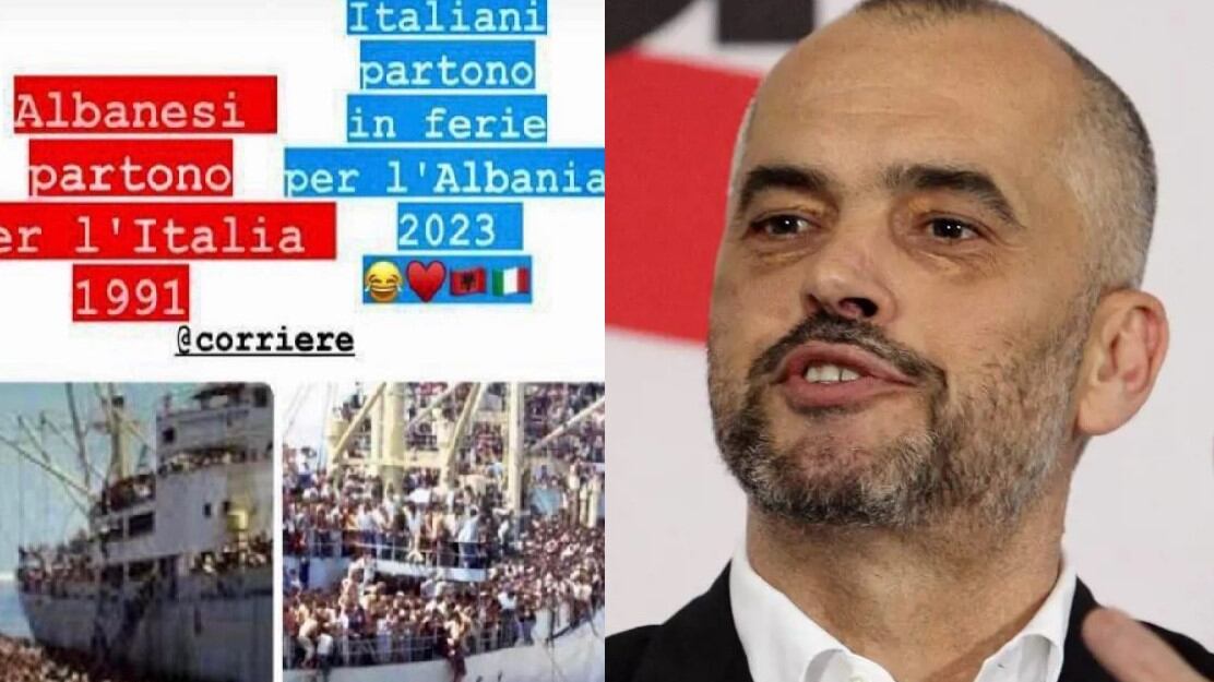 "Voi come i migranti albanesi del '91". Lo schiaffo del premier Rama ai turisti italiani