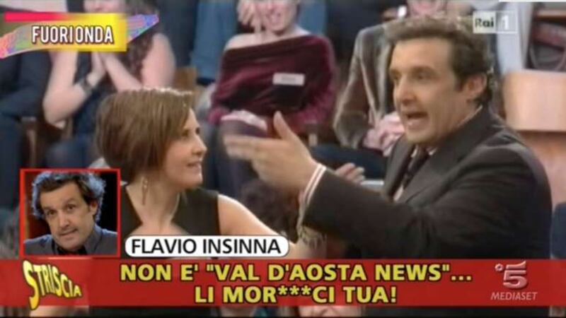 "Passione e aggressività nella grafia di Insinna"