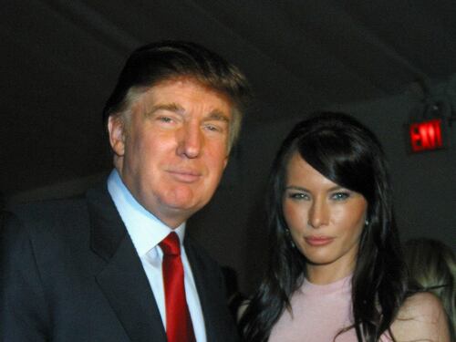 Melania e Donald Trump, le foto più belle