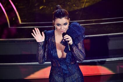 Elettra Lamborghini alla finale di Sanremo 1