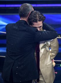 I Maneskin dominano la prima del Festival tra rock e lacrime 11