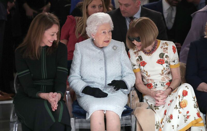 La Regina Elisabetta alla Fashion Week 2