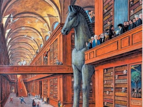 Gianfilippo Usellini e la pittura felice che illustra i sogni delle cose amate