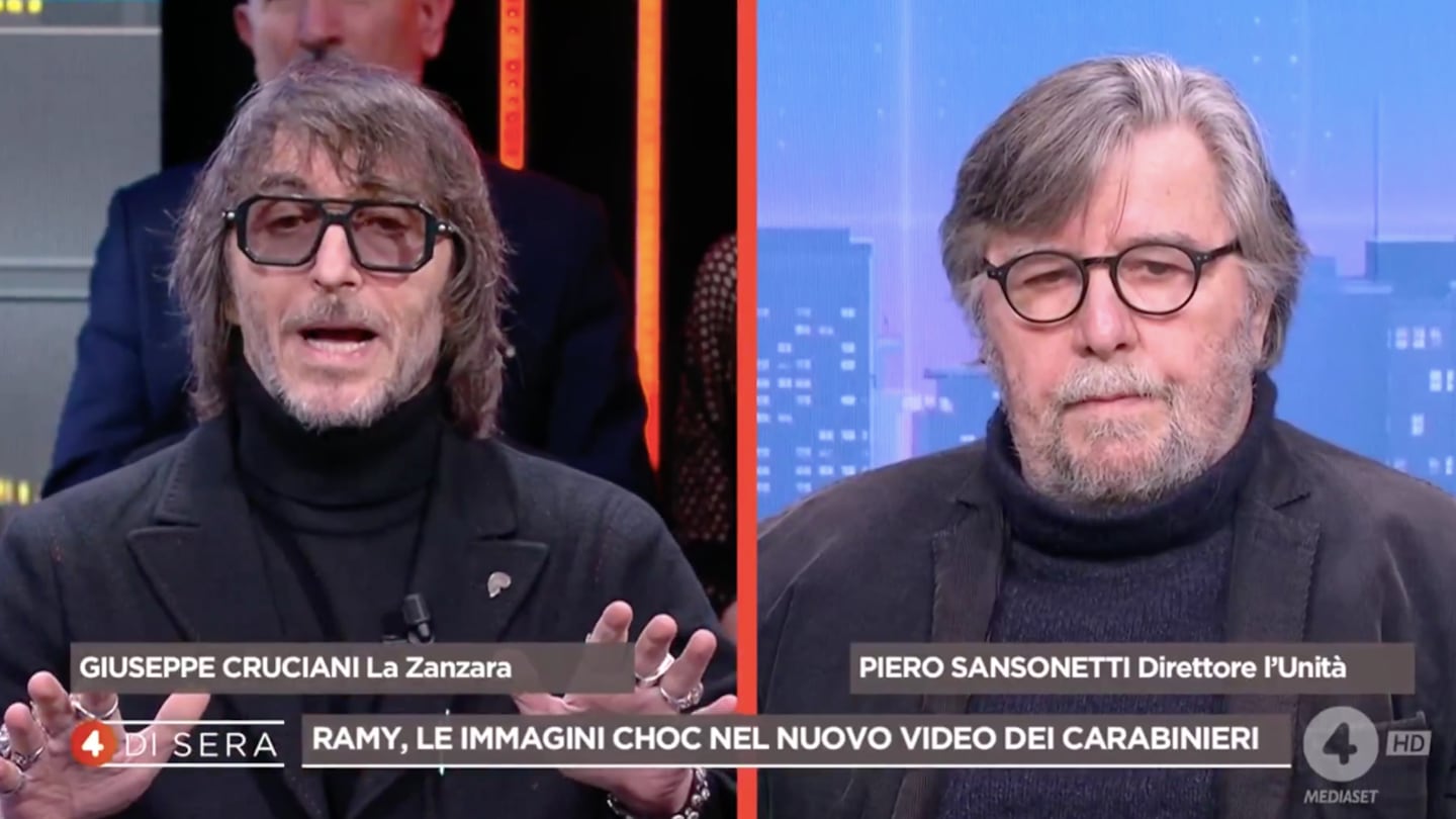“Non puoi metterli sullo stesso piano”. Cruciani fulmina Sansonetti sul caso Ramy