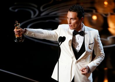 Matthew McConaughey, migliore attore protagonista con "Dallas Buyers Club"
