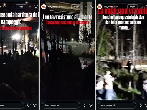 La Pasqua di Askatasuna. Blitz in Val di Susa, assaltati i cantieri Tav