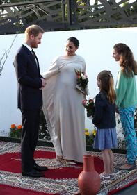 Meghan Markle, i look in Marocco: foto 10
