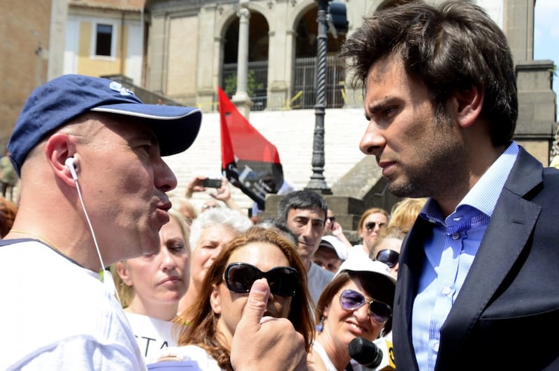 Proteste davanti al Campidoglio 4