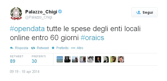 Renzi, tutti i tweet di @Palazzo_Chigi 1