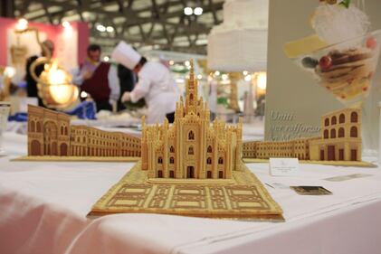 Al Salone dell'Ospitalità le sculture dei maestri pasticceri 2