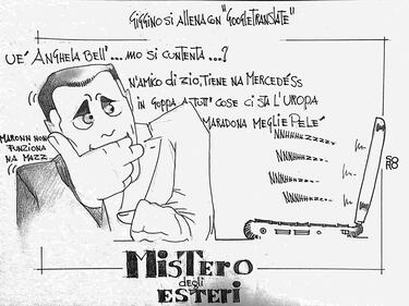 La vignetta del giorno: Di Maio si allena con Google Translate 1