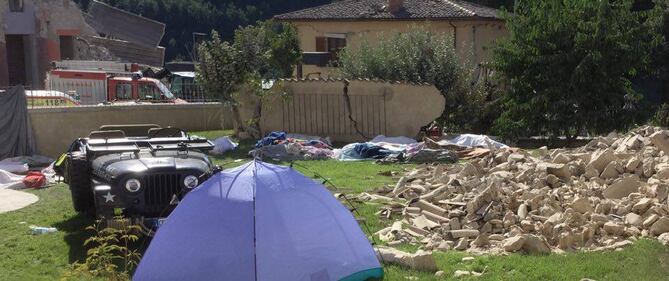 Quelle salme risposte nel giardino di una casa 1