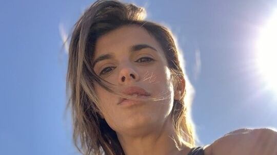 Elisabetta Canalis nostalgica in lingerie