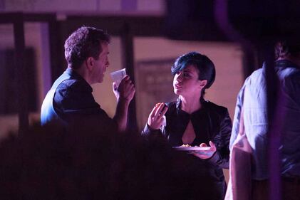 Dolcenera sexy in minigonna sulla Versilia notturna 19