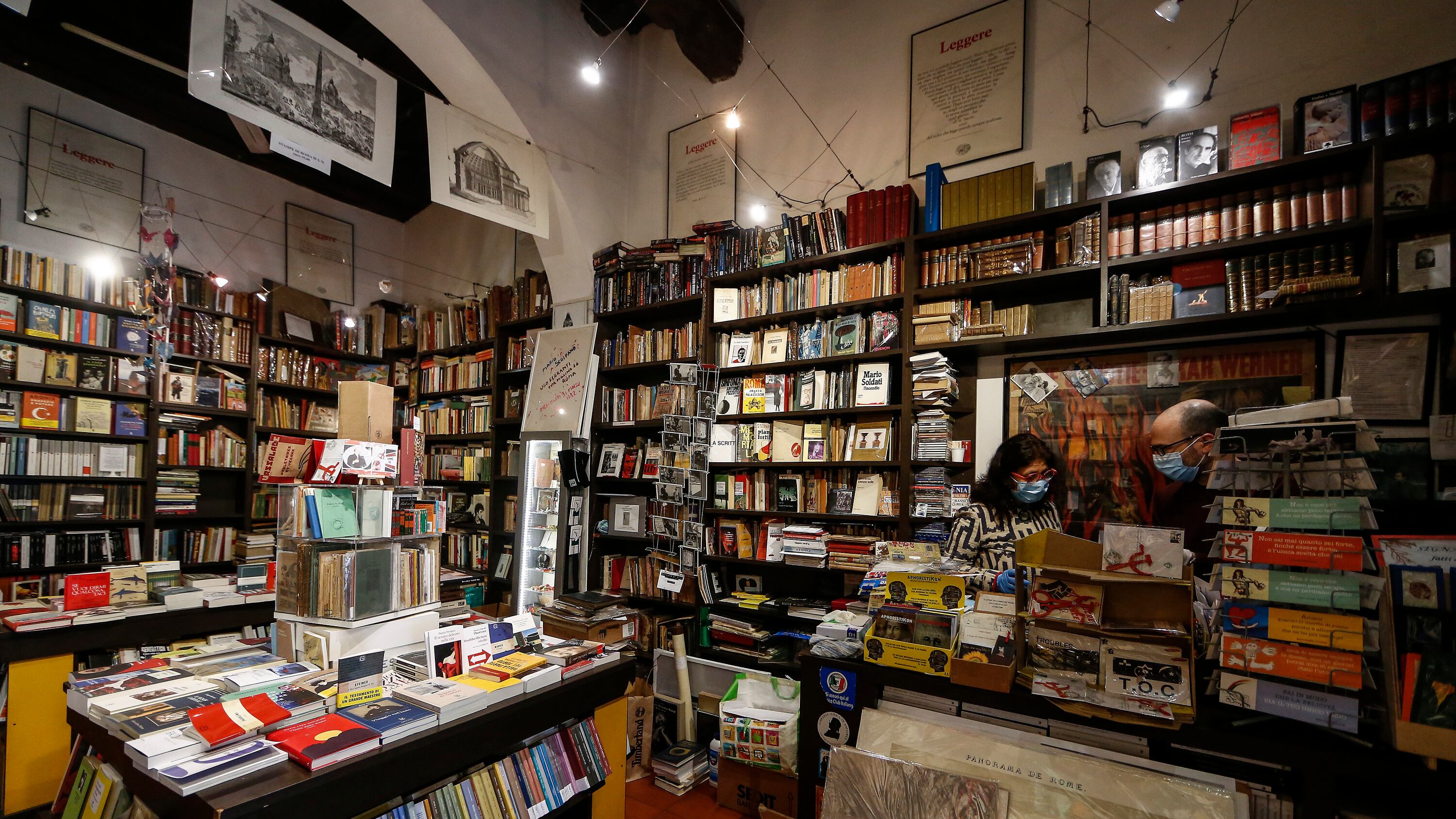 Ma li hai letti tutti quei libri? No, però arredano...