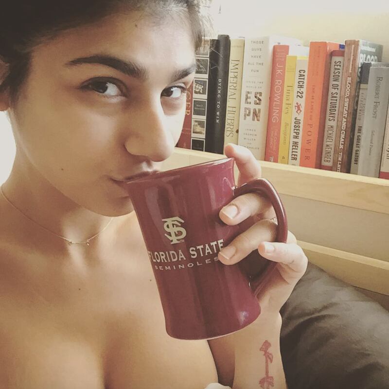 Mia Khalifa, pornostar libanese e ragazza come tante 19