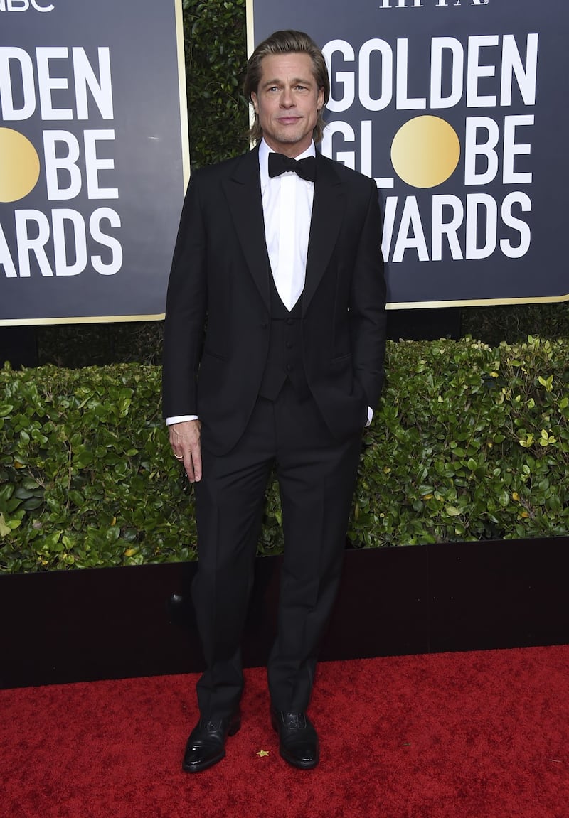 Brad Pitt e Jennifer Aniston ai Golden Globes 2020: foto 1