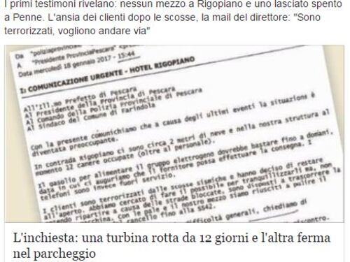 Le mail prima del disastro: tutte le richieste ignorate