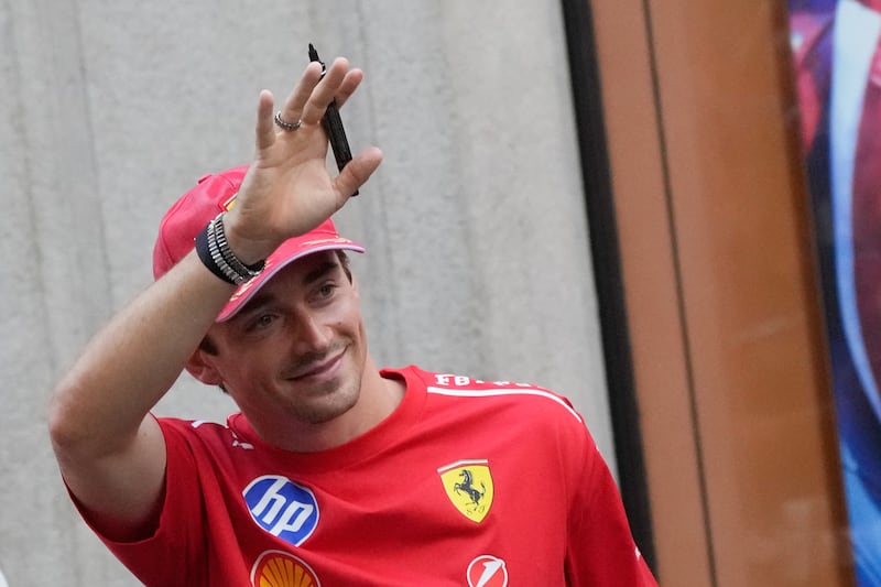 Milano - Evento Ferrari prima del Gran premio di Monza