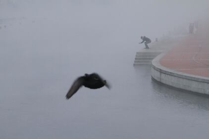 La nebbia avvolge Milano 11