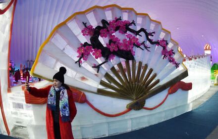 Cina, ecco il parco delle meraviglie ghiacciato 4