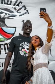 Naomi Campbell in Senegal per il Girl's Empowerment 8