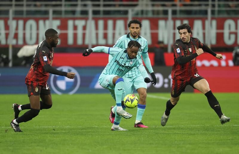 Lookman Tonali Milan Atalanta