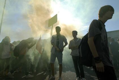 Studenti in piazza contro il ddl Profumo 13
