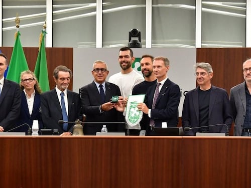 La Regione premia il triplete: orgoglio Olimpia al Pirellone