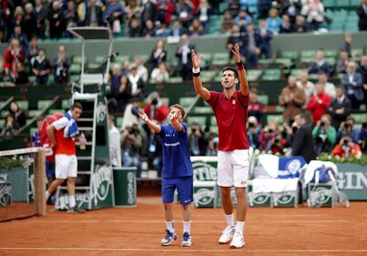 Lo splendido regalo di Djokovic al giovane raccattapalle 14