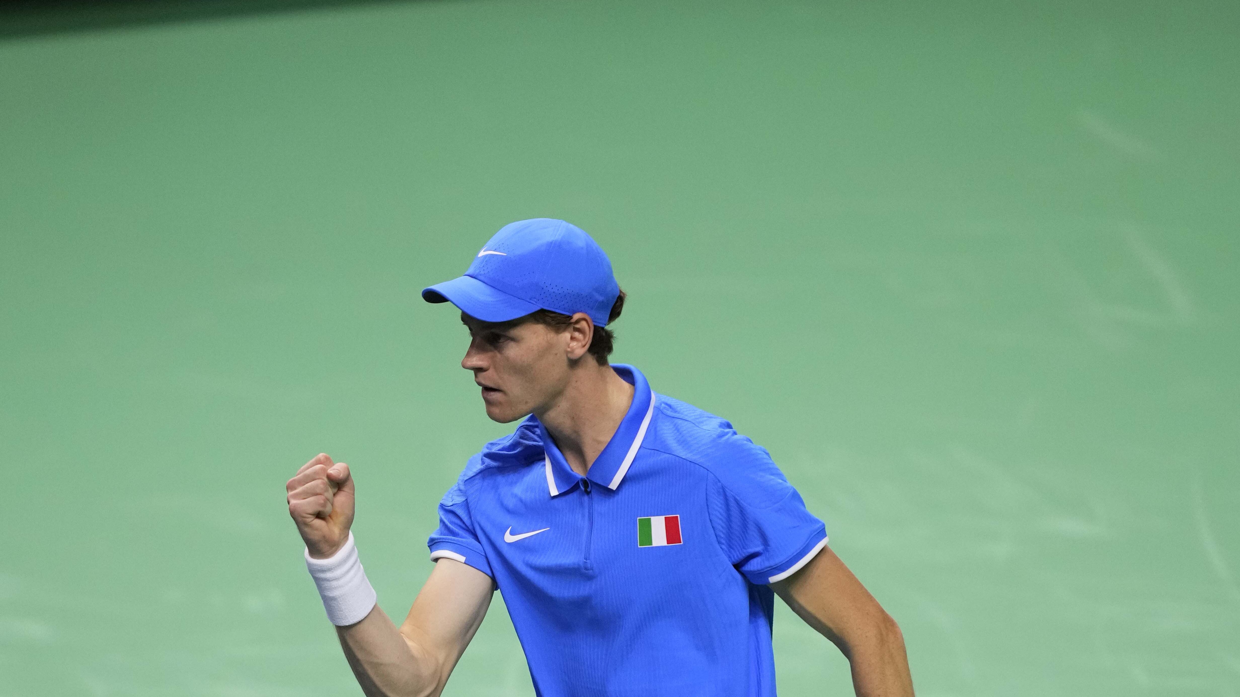 Coppa Davis, dopo Berrettini vince anche Sinner. Italia in finale contro l'Olanda