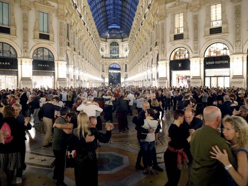 OnDance, a Milano il tango si balla in Galleria Vittorio Emanuele