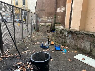 I danni nei licei romani dopo le occupazioni di dicembre 2
