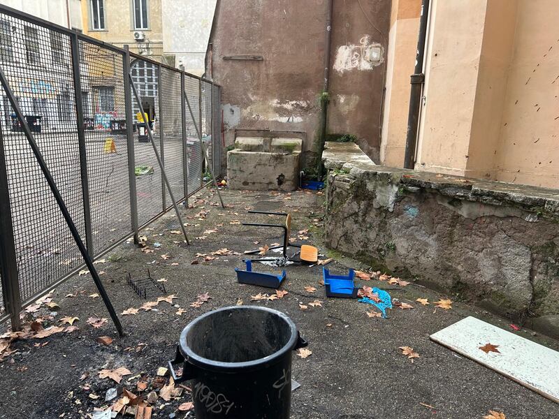 I danni nei licei romani dopo le occupazioni di dicembre 2