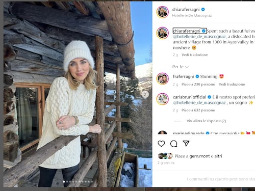 Foto della Ferragni in vacanza, una pioggia di critiche. E l'hotel corre ai ripari