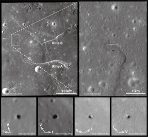 Scoperta una grotta lunare 3