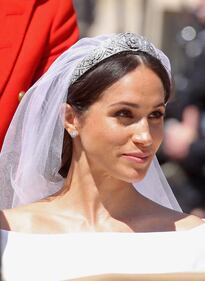 Meghan Markle e il Principe Harry al Royal Wedding 2