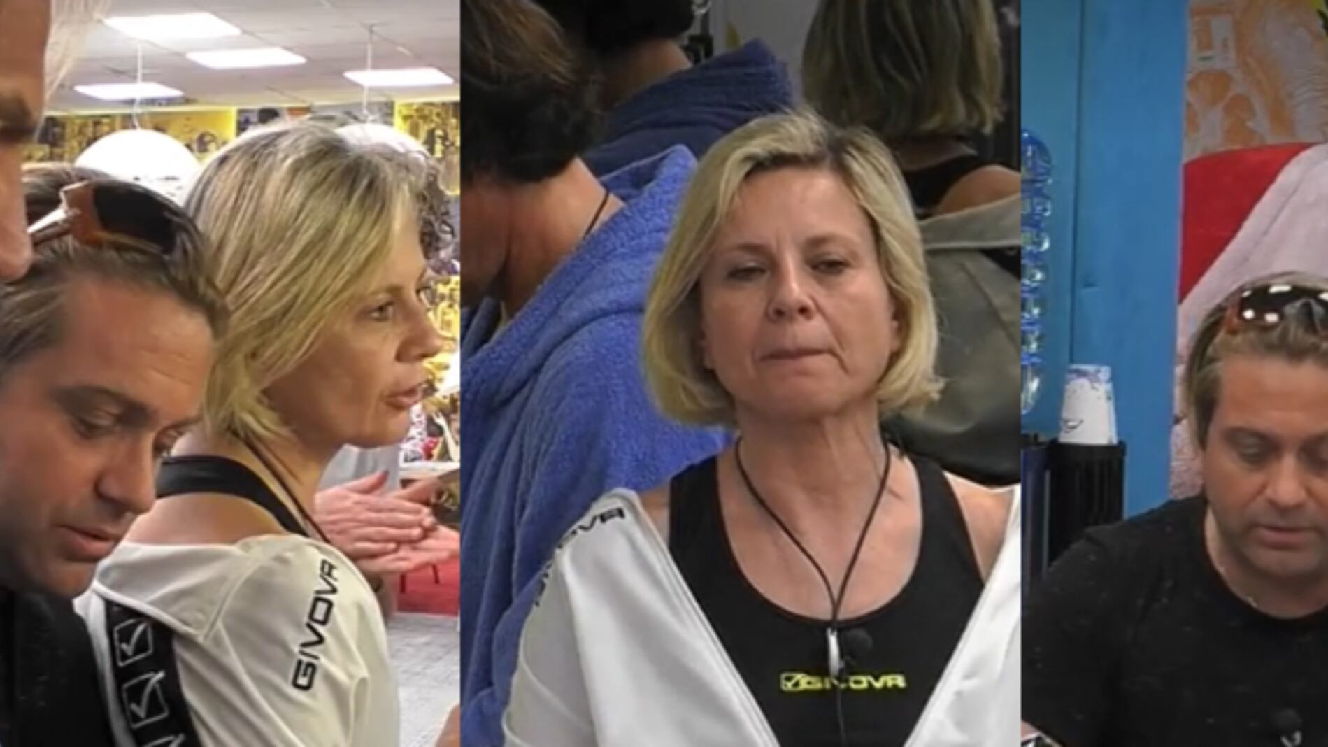 Antonella Elia chiede a Patrick di lavare le stoviglie. Esplode la lite