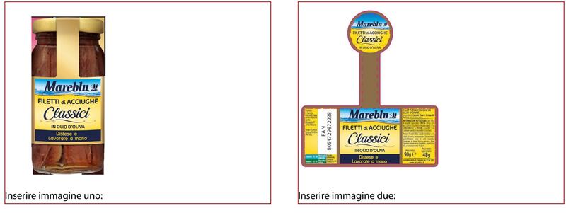 filetti di acciughe Mareblu