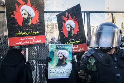 Proteste dopo l'uccisione di Nimr al Nimr 1