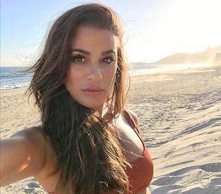 Lea Michele nuda per salutare il 2017 9