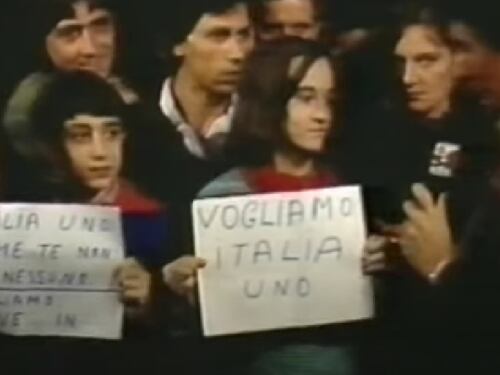 Il 16 ottobre 1984: quando gli italiani scesero in piazza per la tv commerciale
