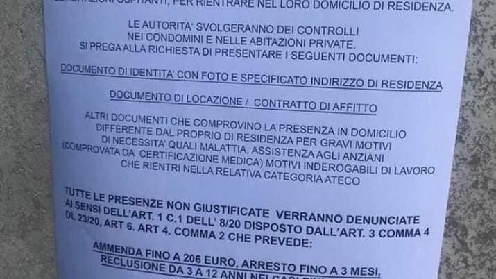 Toscana, occhio al falso volantino: "Uscite di casa", allarme sciacalli lanciato da Giani