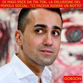 La satira del giorno. Di Maio esce da Tik Tok 1